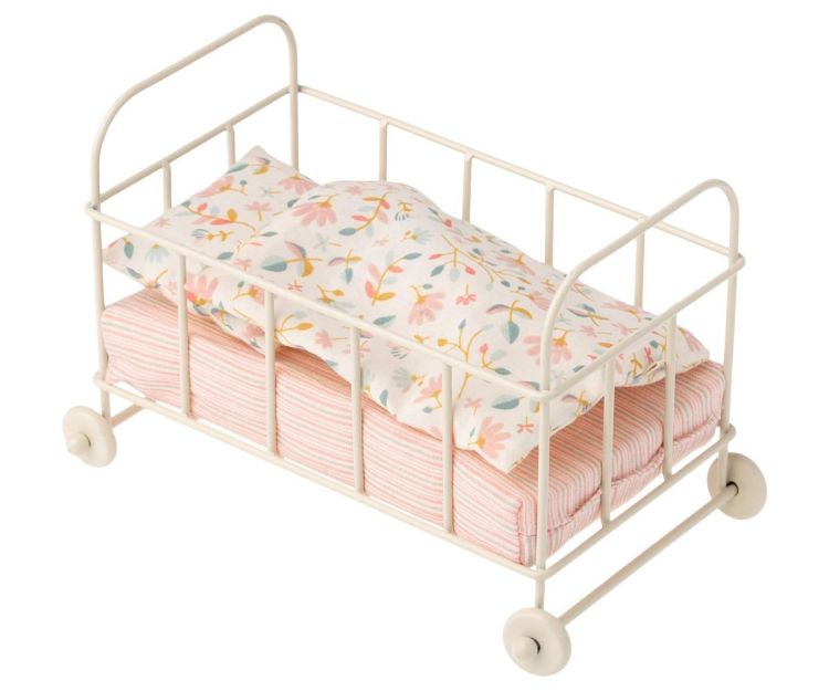 Maileg Baby bedje - bloemen
