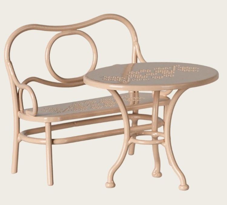 Maileg Café set - big - Pale pink