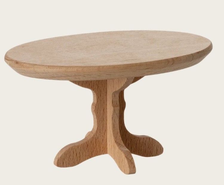 Maileg Koffietafel - Ovaal - Nature