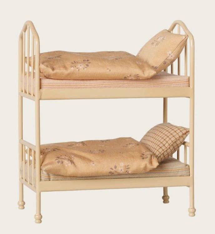 Maileg Stapelbed - Zandkleur Maileg Stapelbed - Zandkleur