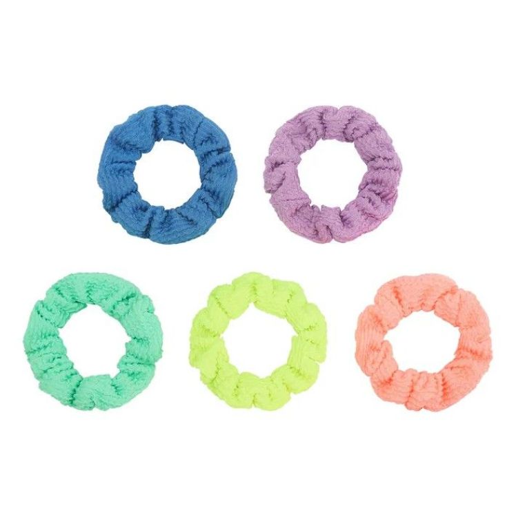 Mimi and Lula Ponies - Crinkle scrunchie bright