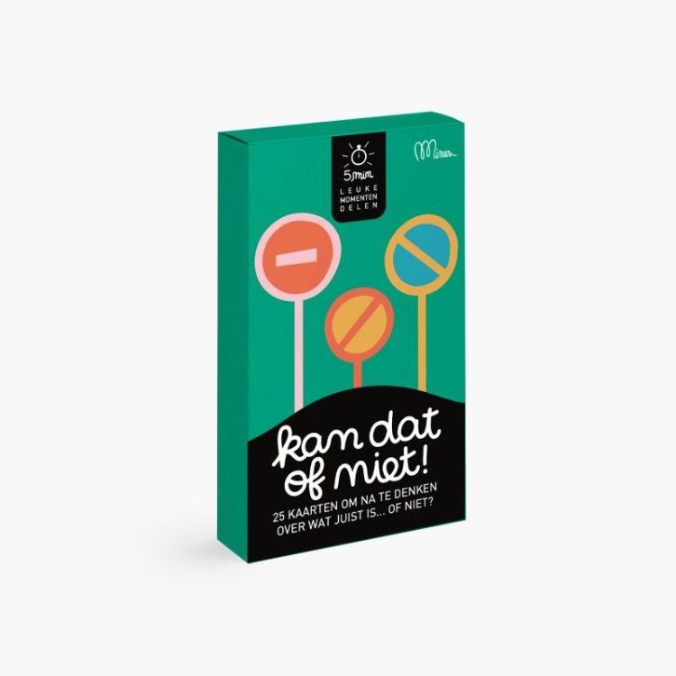 Minus Discussie kaartspel - Kan dat of niet?