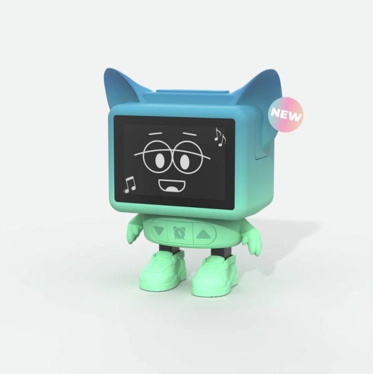 MOB Dancing clock - Blue