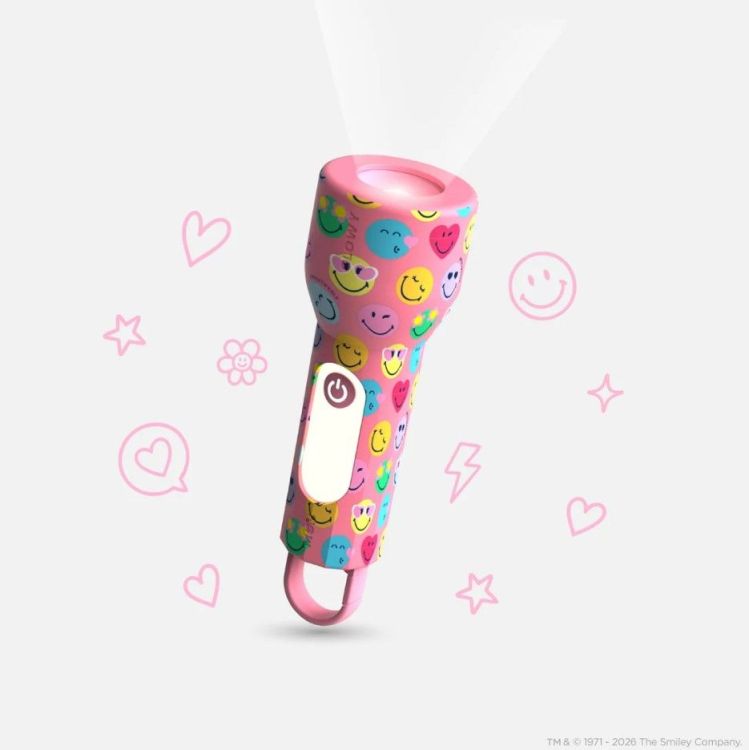 MOB Glowy | Smiley World - Roze MOB Glowy | Smiley World - Roze