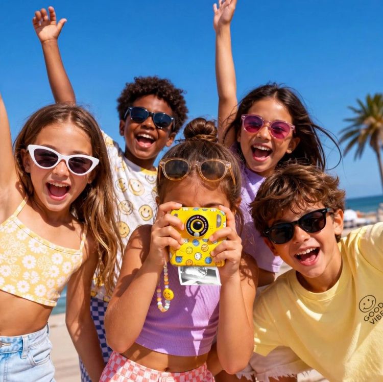 MOB Pixiprint | Smileyworld - Geel