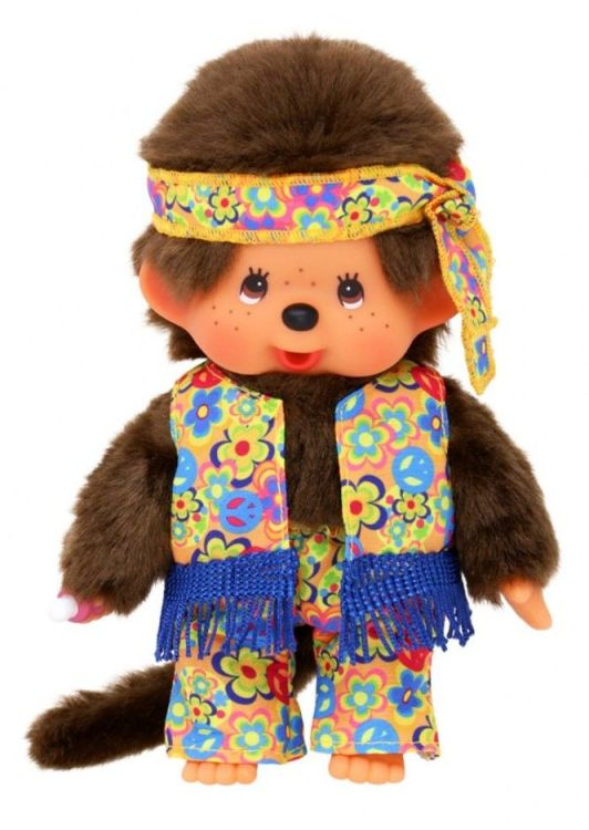 Monchhichi Monchhichi knuffel - Flower power boy
