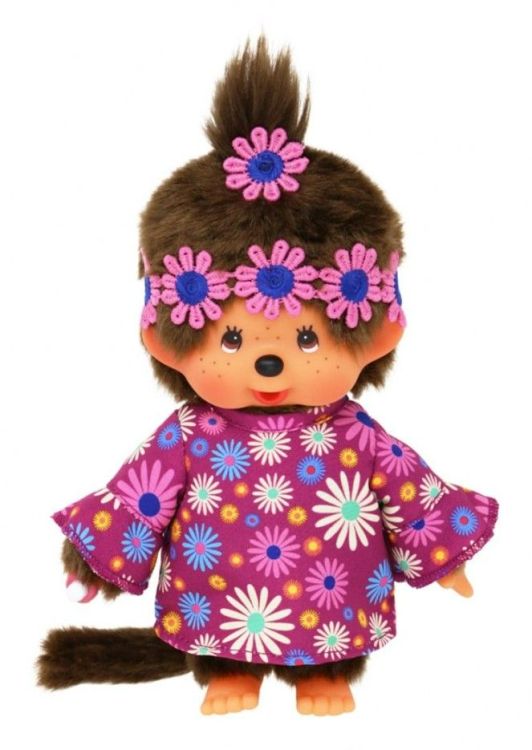 Monchhichi Monchhichi knuffel - Flower power girl