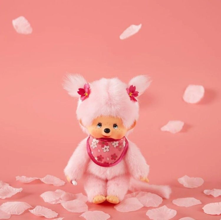 Monchhichi Monchhichi knuffel - Sakura cherry blossom