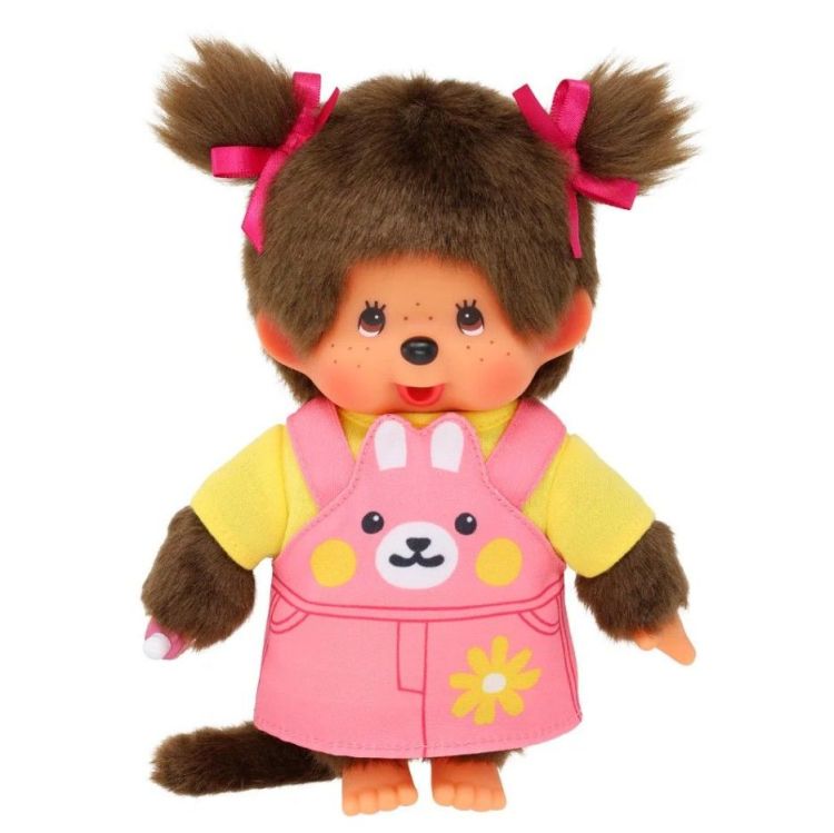 Monchhichi Monchhichi knuffel - Tuinbroek Konijn