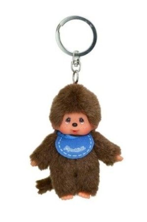 Monchhichi Monchhichi sleutelhanger - Slab blauw