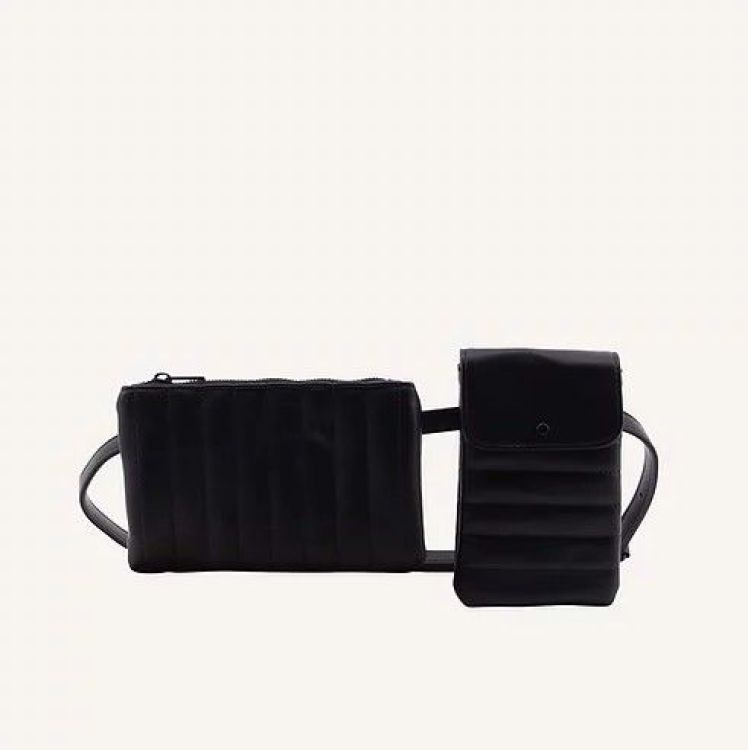 Monk and Anna Heuptas - Yuki belt bag - Black