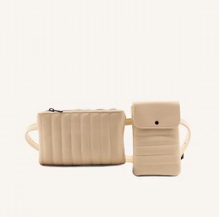 Monk and Anna Heuptas - Yuki belt bag - Milk