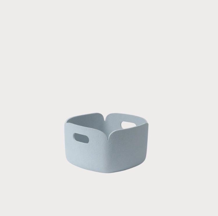 Muuto Restore Basket - Light blue - 28x28 Muuto Restore Basket - Light blue - 28x28