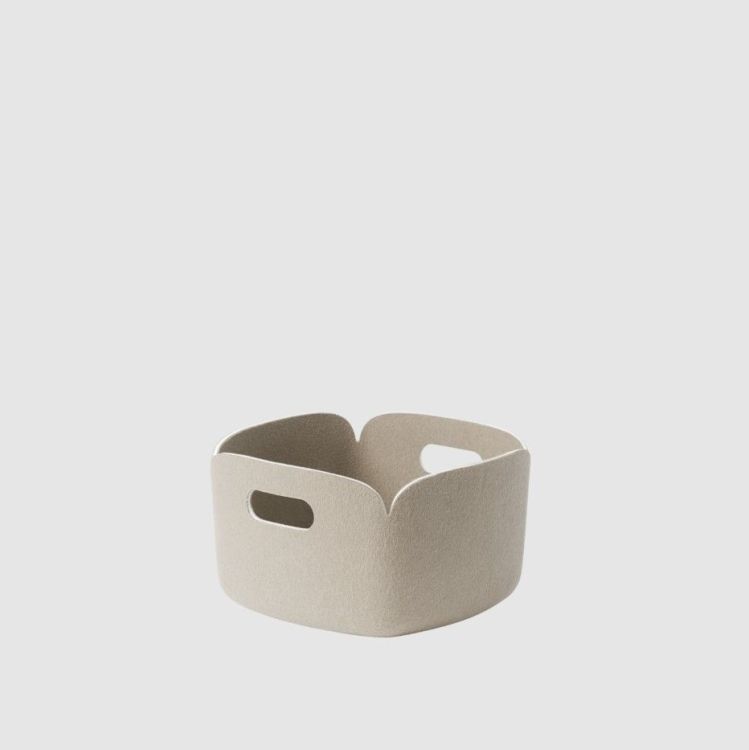 Muuto Restore Basket - Sand - 28x28 Muuto Restore Basket - Sand - 28x28