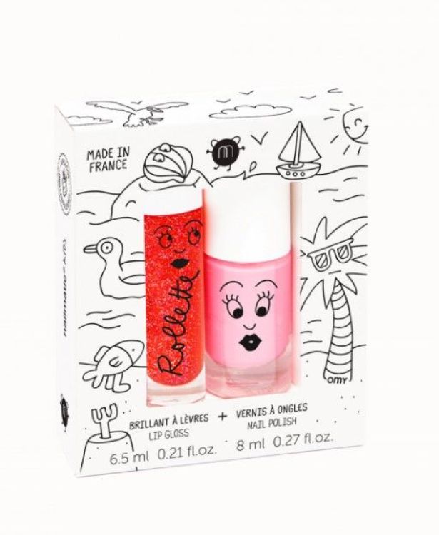 Nailmatic Cadeauset Holidays - Lipgloss + nagellak