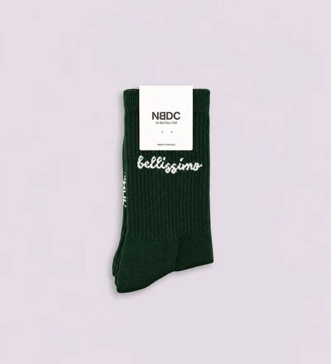 NBDC Sokken - Belissimo Dark Green/Grey - maat 43/46