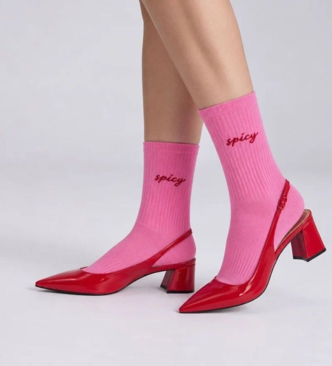 NBDC Sokken - Spicy Pink/Red - maat 35/38