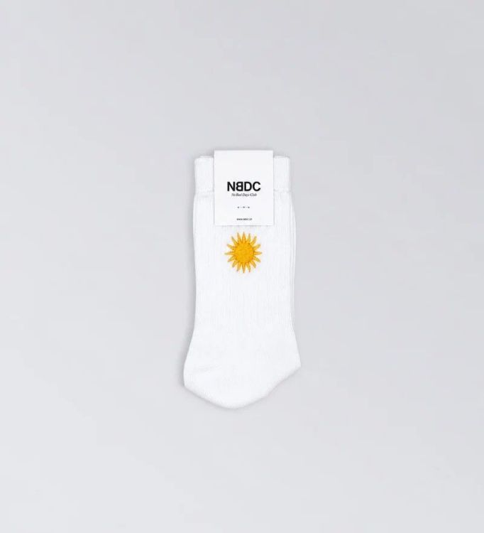 NBDC Sokken - Sun White/Yellow - maat 35/38