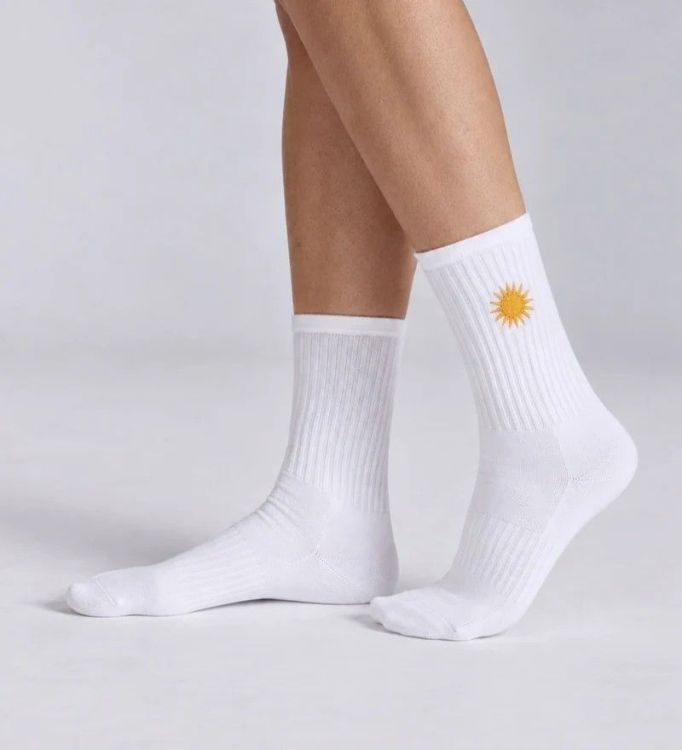 NBDC Sokken - Sun White/Yellow - maat 43/46