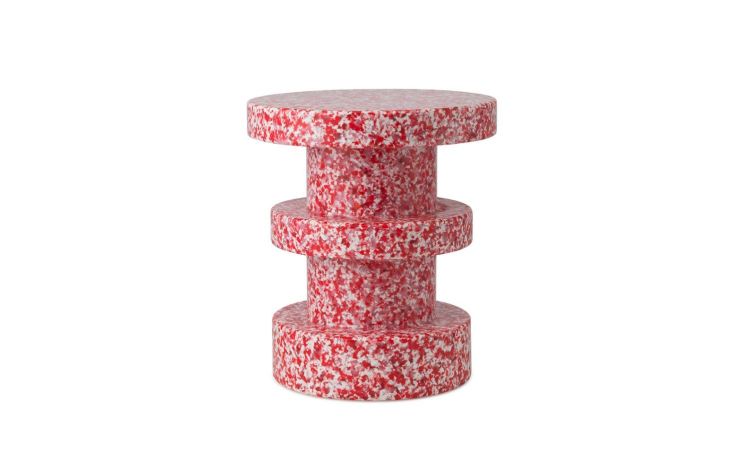Normann Copenhagen Bit Stool Stack Red