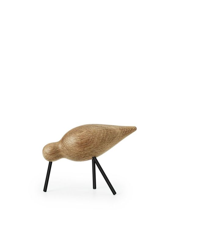 Normann Copenhagen Shorebird - medium - eik/zwart