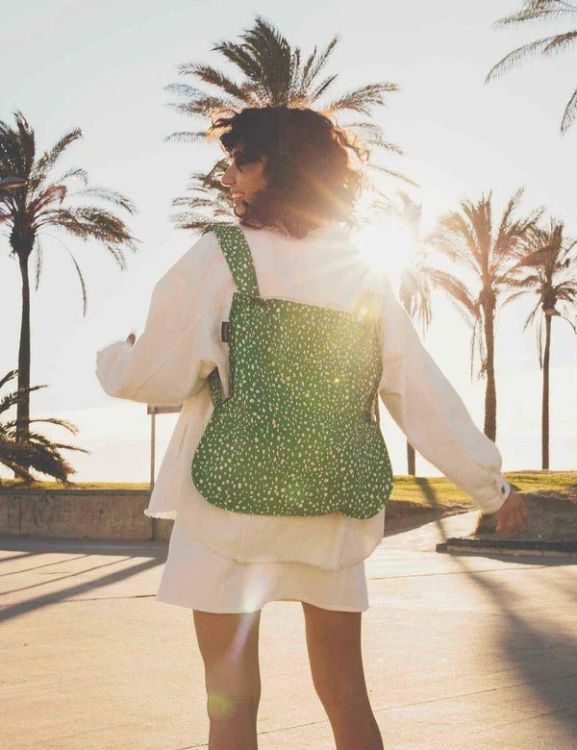 notabag Tote- en Rugzak - Original - Green Sprinkle