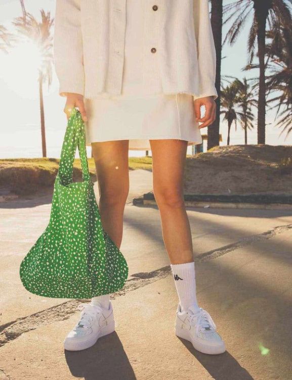 notabag Tote- en Rugzak - Original - Green Sprinkle