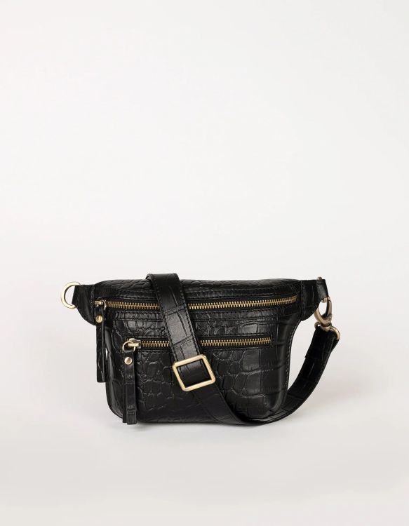 O MY BAG Bum bag - Beck's - Black croco