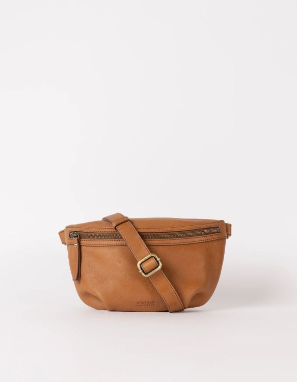 O MY BAG Bum bag - Milo - Cognac soft grain