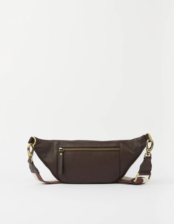O MY BAG Bum bag - Niko - Chocolate soft grain