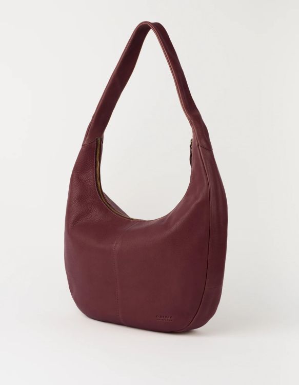 O MY BAG Crossbody bag - Coco Grand - Dark Cherry soft grain