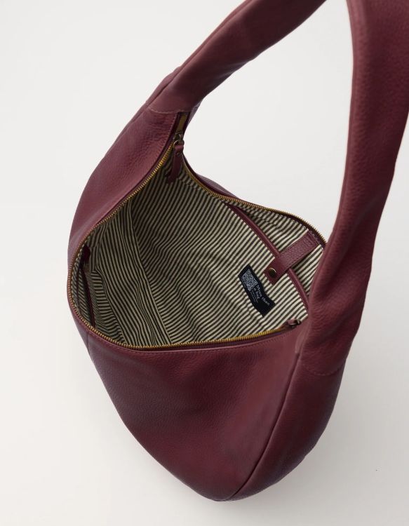 O MY BAG Crossbody bag - Coco Grand - Dark Cherry soft grain