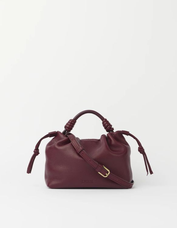 O MY BAG Crossbody bag - Kiki mini - Dark cherry soft grain O MY BAG Crossbody bag - Kiki mini - Dark cherry soft grain