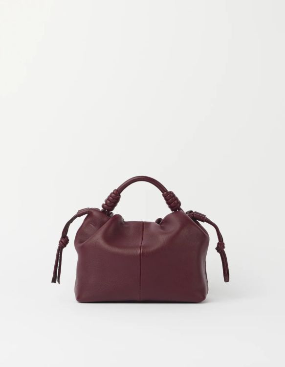 O MY BAG Crossbody bag - Kiki mini - Dark cherry soft grain