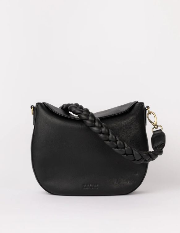 O MY BAG Crossbody bag - Lana - Black soft grain