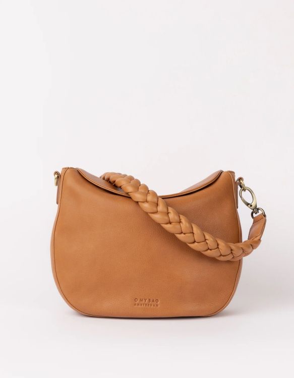 O MY BAG Crossbody bag - Lana - Cognac soft grain