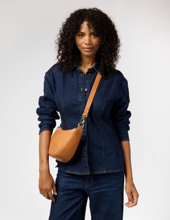 O MY BAG Crossbody bag - Leo - Wild Oak soft grain