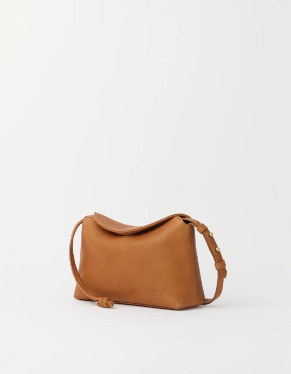 O MY BAG Crossbody bag - Sienna mini - Cognac soft grain