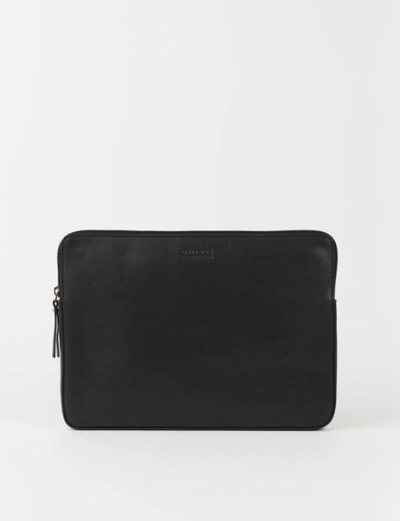 O MY BAG Laptop hoes - Soft grain leather - Black O MY BAG Laptop hoes - Soft grain leather - Black