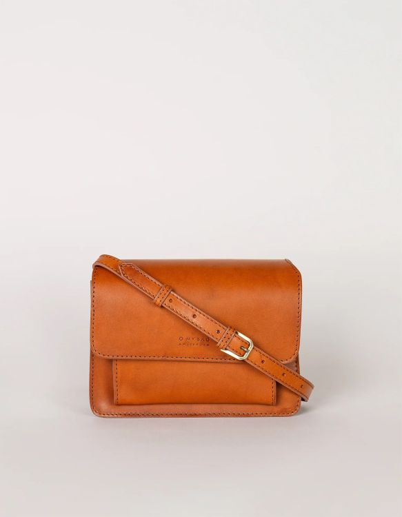 O MY BAG Mini crossbody bag - Harper - Cognac