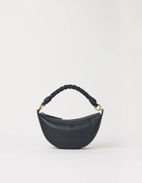O MY BAG Mini crossbody bag - Leo - Black soft grain O MY BAG Mini crossbody bag - Leo - Black soft grain