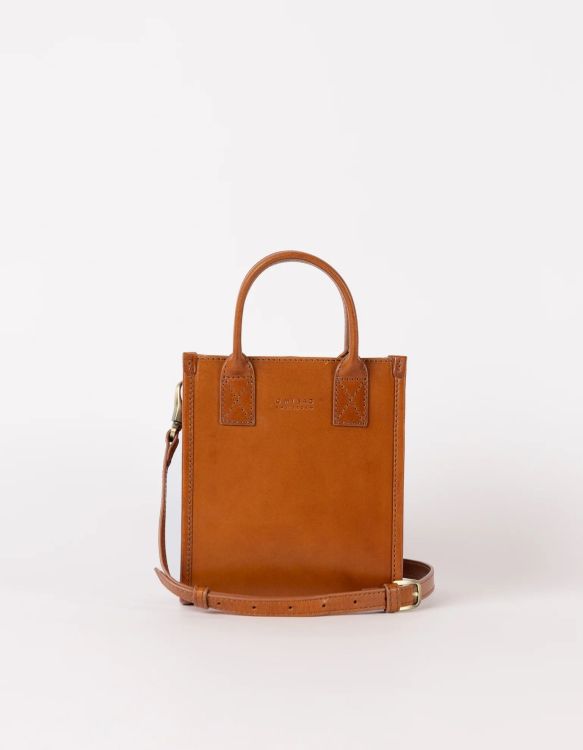 O MY BAG Mini leather bag - Jackie - Cognac