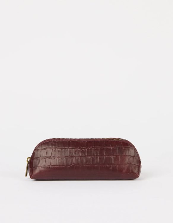 O MY BAG Pencil case - Large - Dark Cherry O MY BAG Pencil case - Large - Dark Cherry