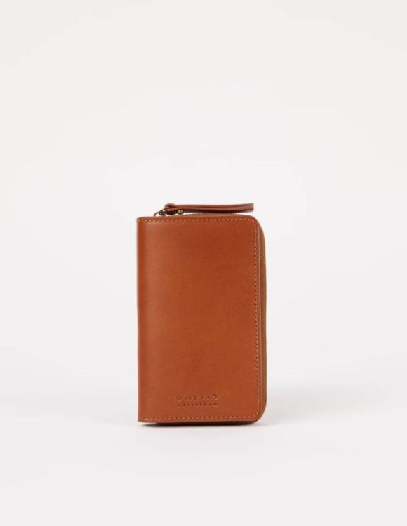 O MY BAG Portemonnee - Jett - Cognac