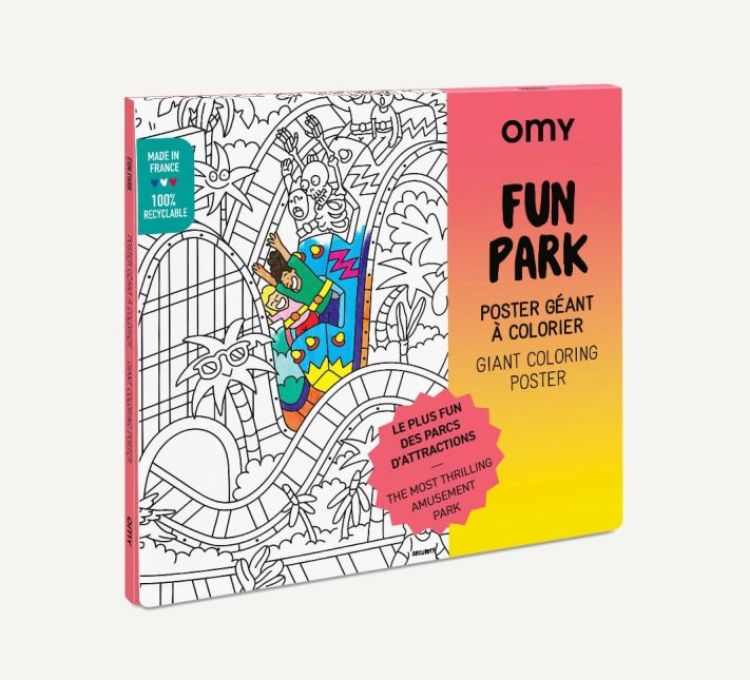 OMY Reuzenposter - Fun Park