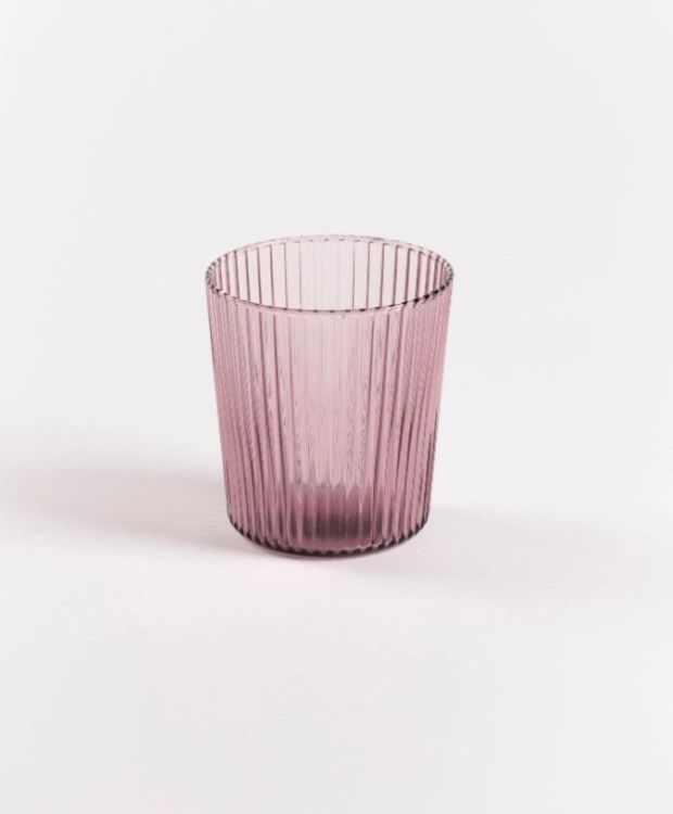 Paveau Glas Ribbed - Broome Bordeaux