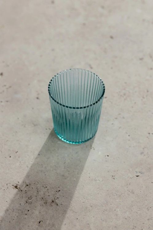 Paveau Glas Ribbed - Lucky Turqouise