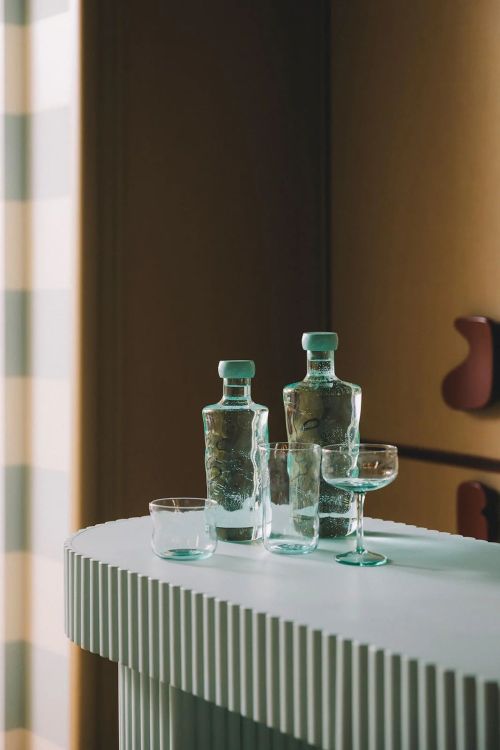 Paveau Glazen Swirl small - Amalfi - Set van 2