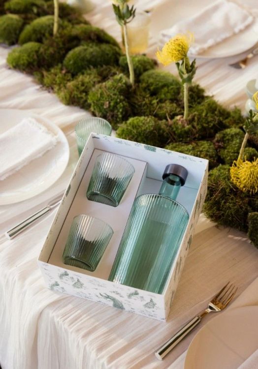 Paveau Set Ribbed - Bondi Green