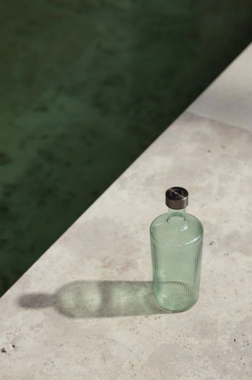 Paveau Waterfles Ribbed - Bondi Green